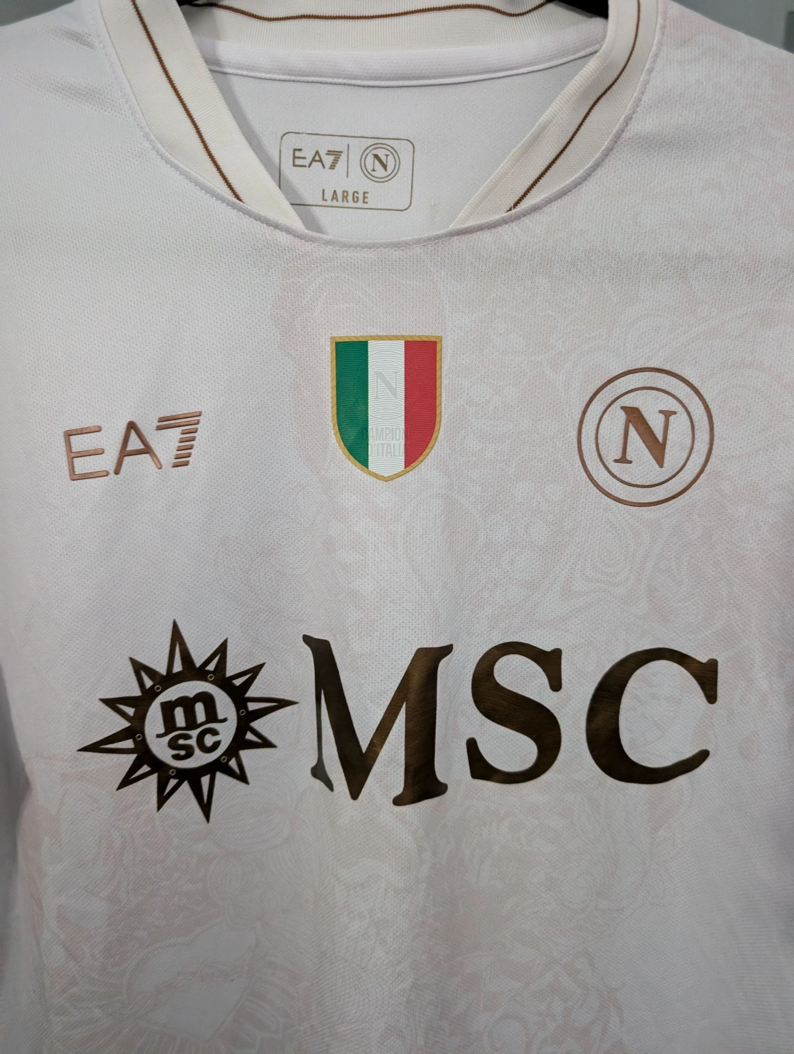 Camiseta Nápoles com número nas costas – photo 3